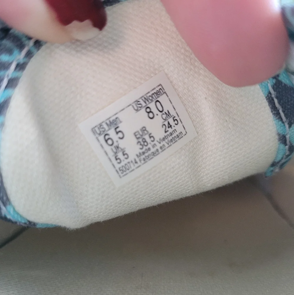Vans Multicolor Ombre Retro Women's Shoes, Size 8 - Picture 7 of 8